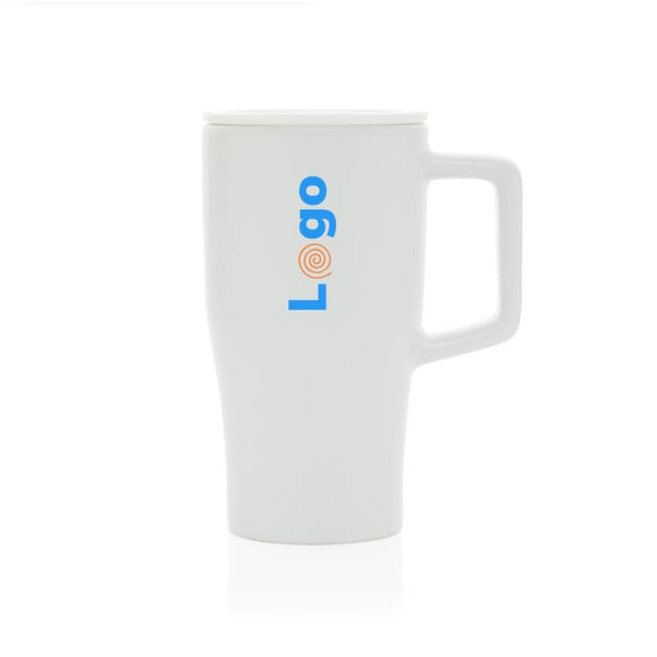 Tazza in ceramica Luxe 490ml - personalizzabile con logo