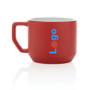 Tazza in ceramica moderna - personalizzabile con logo