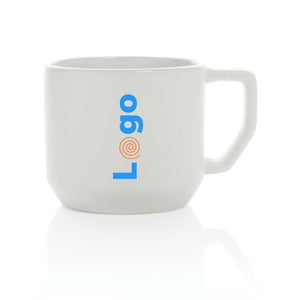 Tazza in ceramica moderna - personalizzabile con logo