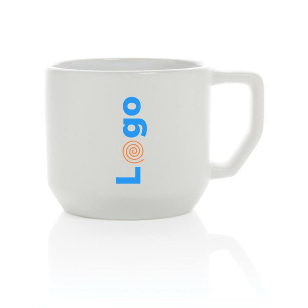 Tazza in ceramica moderna - personalizzabile con logo