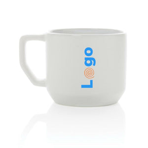 Tazza in ceramica moderna - personalizzabile con logo