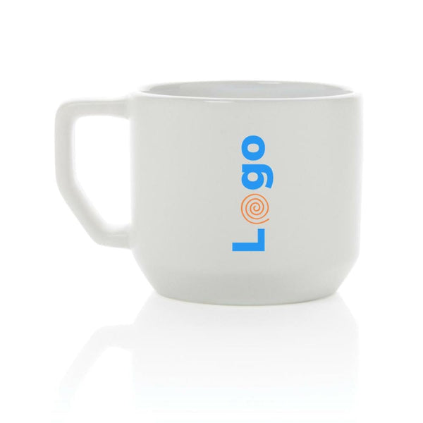 Tazza in ceramica moderna - personalizzabile con logo