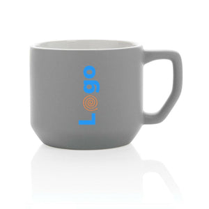 Tazza in ceramica moderna - personalizzabile con logo
