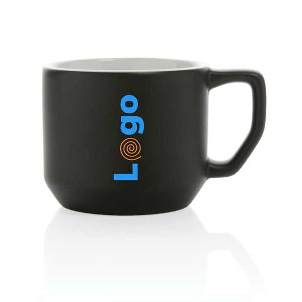 Tazza in ceramica moderna - personalizzabile con logo