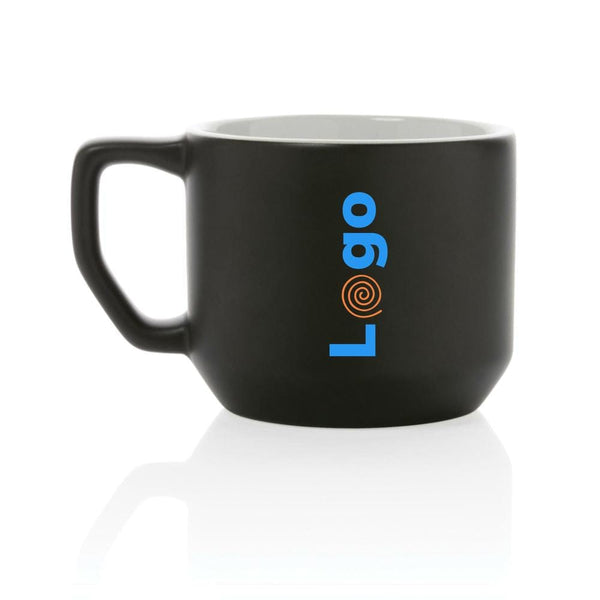 Tazza in ceramica moderna - personalizzabile con logo