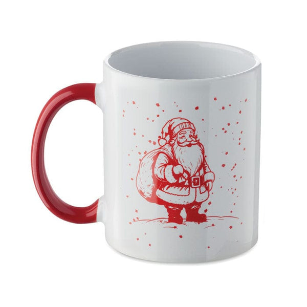 Tazza in ceramica natalizia 300 ml - personalizzabile con logo