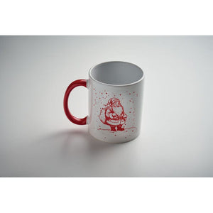 Tazza in ceramica natalizia 300 ml - personalizzabile con logo