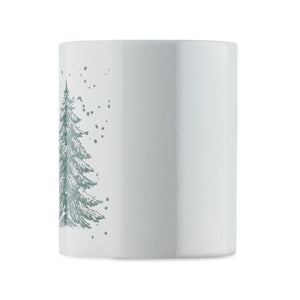 Tazza in ceramica natalizia 300 ml - personalizzabile con logo