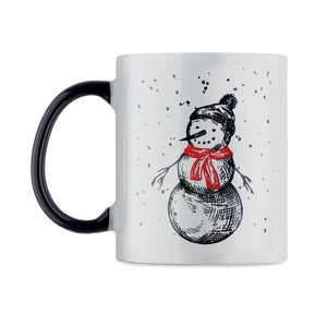 Tazza in ceramica natalizia 300 ml - personalizzabile con logo