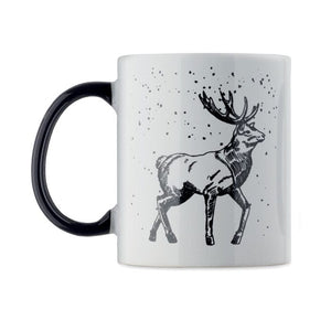 Tazza in ceramica natalizia 300 ml - personalizzabile con logo