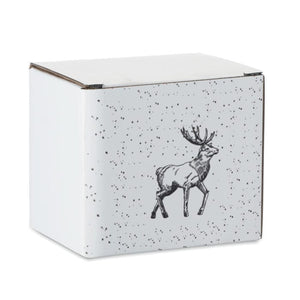 Tazza in ceramica natalizia 300 ml - personalizzabile con logo