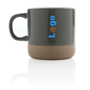 Tazza in ceramica smaltata - personalizzabile con logo