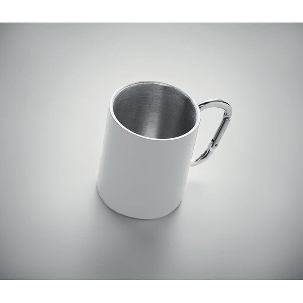 Tazza in metallo doppio strato - personalizzabile con logo