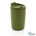 Bicchiere in PP riciclato GRS con tappo 300ml Colore: verde €6.62 - P433.087