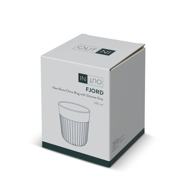 Tazza InSideOut All Black Premium Fjord 280 ml Nero - personalizzabile con logo