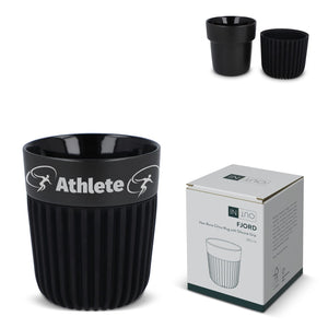 Tazza InSideOut All Black Premium Fjord 280 ml Nero - personalizzabile con logo