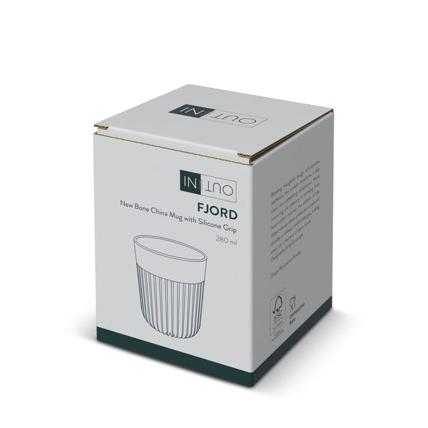 Tazza InSideOut All Black Premium Fjord 280 ml Nero - personalizzabile con logo