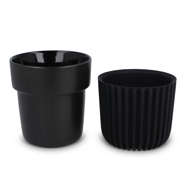 Tazza InSideOut All Black Premium Fjord 280 ml Nero - personalizzabile con logo