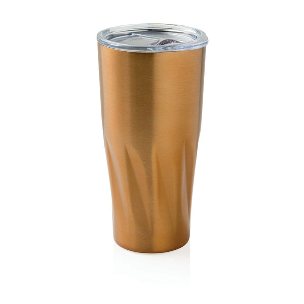 Tazza isolata a vuoto Copper oro - personalizzabile con logo