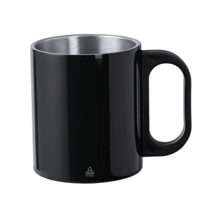 Tazza Korpla nero - personalizzabile con logo