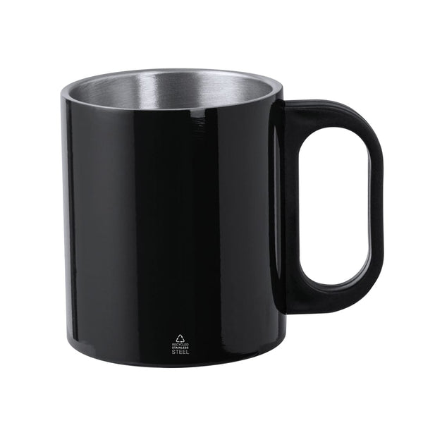 Tazza Korpla nero - personalizzabile con logo