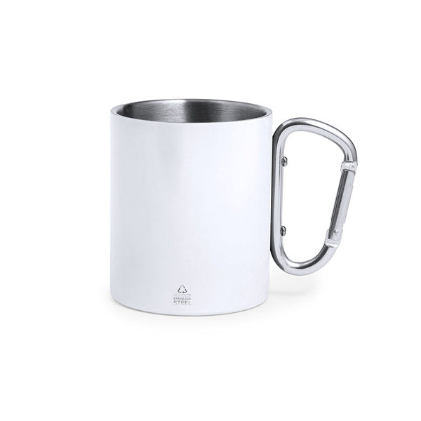 Tazza Lecrer bianco - personalizzabile con logo