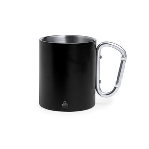 Tazza Lecrer nero - personalizzabile con logo