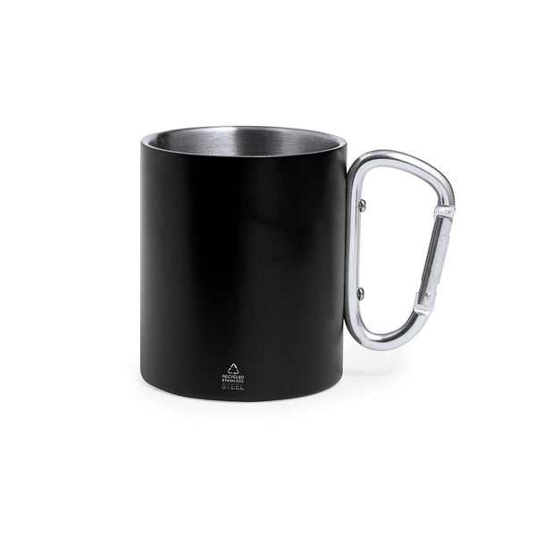 Tazza Lecrer nero - personalizzabile con logo
