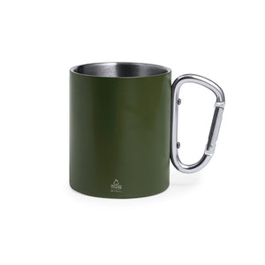 Tazza Lecrer verde - personalizzabile con logo