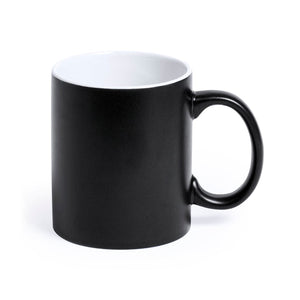 Tazza Lousa nero - personalizzabile con logo