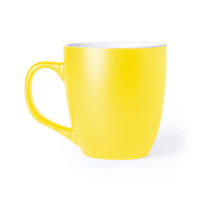 Tazza Mabery giallo - personalizzabile con logo