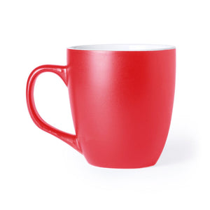 Tazza Mabery rosso - personalizzabile con logo