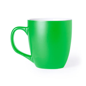 Tazza Mabery verde - personalizzabile con logo