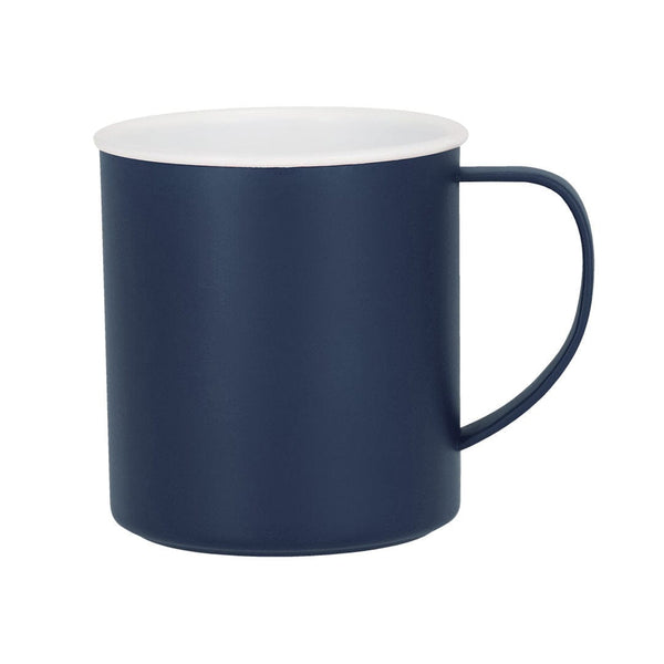 Tazza Mayfer PP riciclato blu navy - personalizzabile con logo