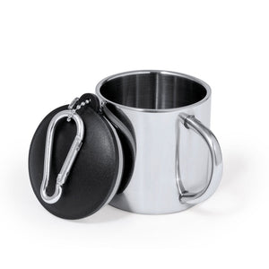 Tazza Melbour color argento - personalizzabile con logo