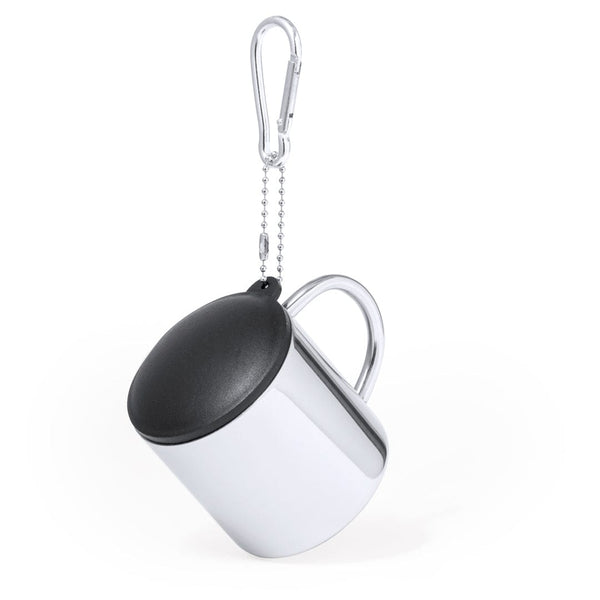 Tazza Melbour color argento - personalizzabile con logo
