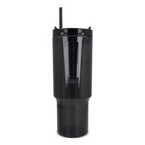 Tazza Miami con manico trasparente 1,2 L R-PET - personalizzabile con logo