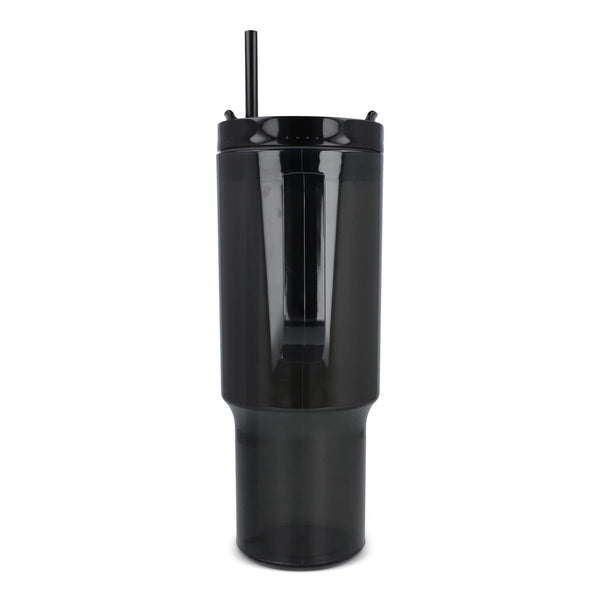 Tazza Miami con manico trasparente 1,2 L R-PET - personalizzabile con logo
