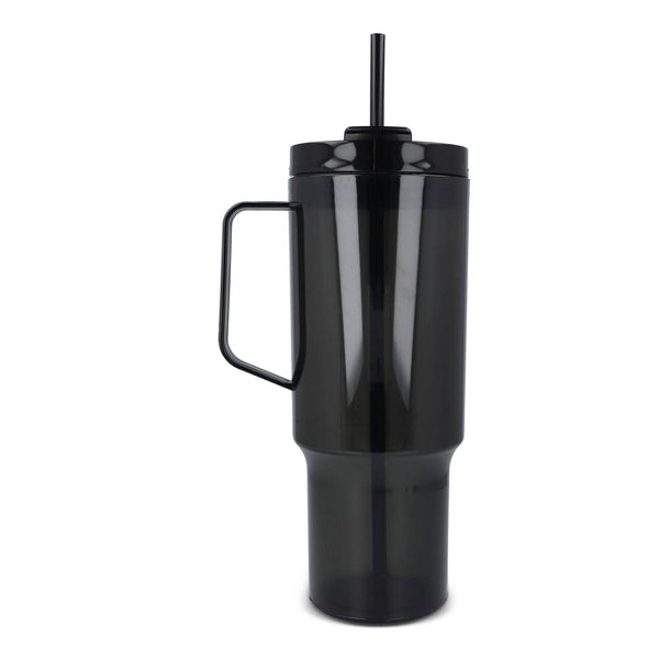 Tazza Miami con manico trasparente 1,2 L R-PET - personalizzabile con logo