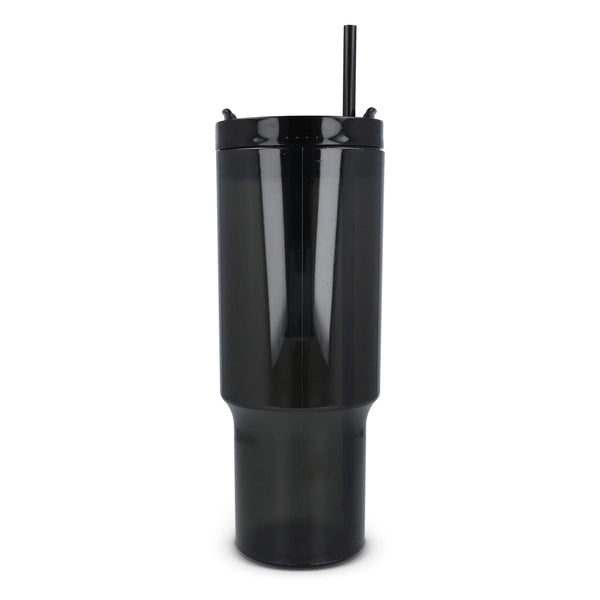 Tazza Miami con manico trasparente 1,2 L R-PET - personalizzabile con logo