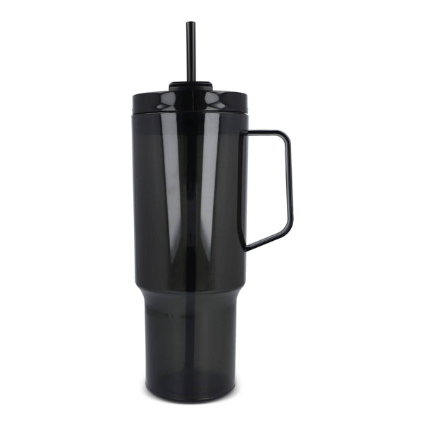 Tazza Miami con manico trasparente 1,2 L R-PET - personalizzabile con logo