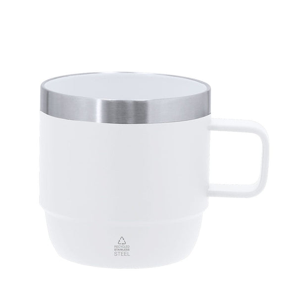 Tazza Milayka bianco - personalizzabile con logo