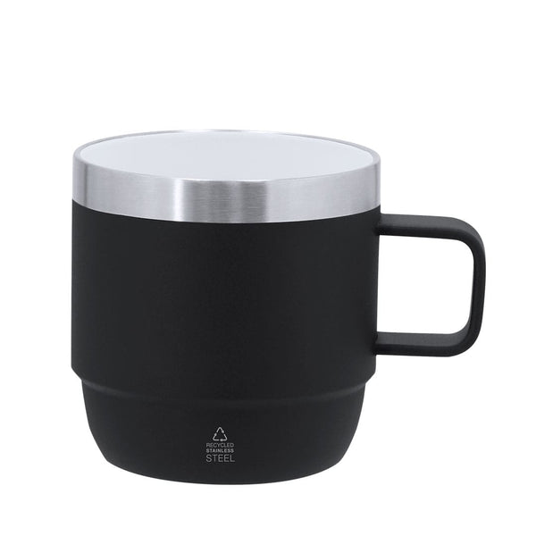 Tazza Milayka nero - personalizzabile con logo