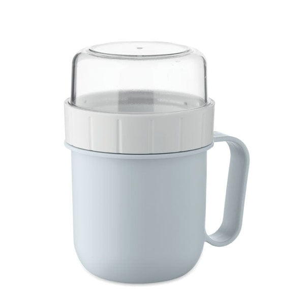 Tazza on the go in PP 450 ml blu - personalizzabile con logo
