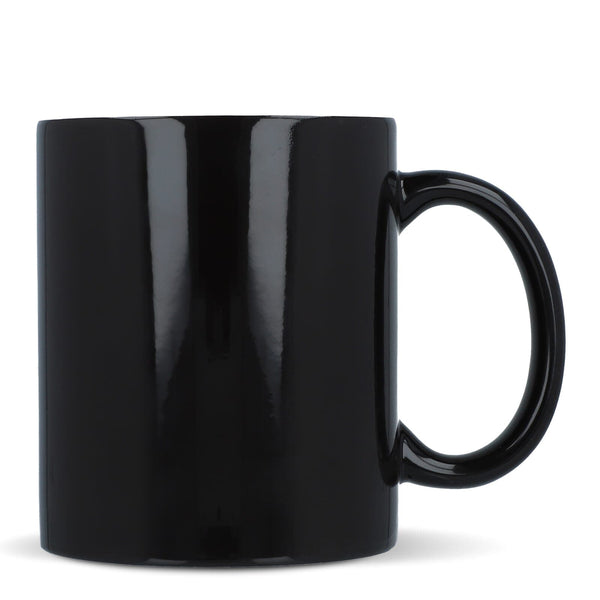 Tazza Oslo subli magic 300ml Bianco e Nero - personalizzabile con logo