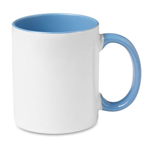 Tazza per stampa in sublimazione blu - personalizzabile con logo