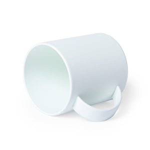 Tazza Pioka bianco - personalizzabile con logo