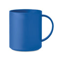 Tazza riutilizzabile blu - personalizzabile con logo