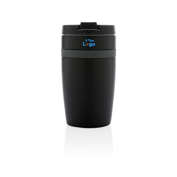 Tazza rivestita in ceramica Sierra - personalizzabile con logo