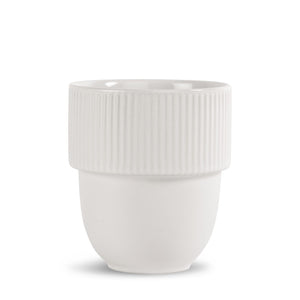 Tazza Sagaform Inka da 270ml Bianco - personalizzabile con logo